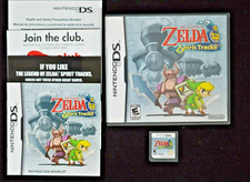NINTENDO DS THE LEGEND OF ZELDA: SPIRIT TRACKS GAME WITH INSTRUCTIONS
