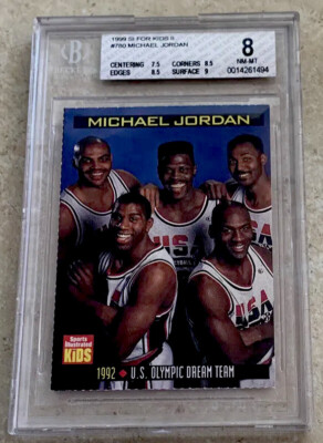 MICHAEL JORDAN Rare Retro 1992 SI for Kids USA Olympic Dream Team