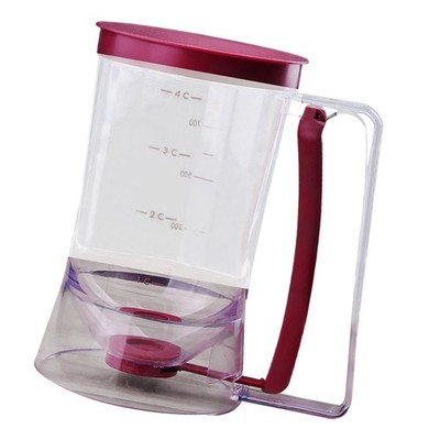 900 ML Pfannkuchen Teigspender Pfannenkuchenteigspender Fettabscheider