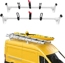 Cargo Van Roof Ladder Rack Fit For 2015-2024 Ford Transit 150 250 350 54 Heavy Cargo Van Roof Ladder Rack Fit For 2015-2024 Ford Transit 150 250 350 54 Heavy