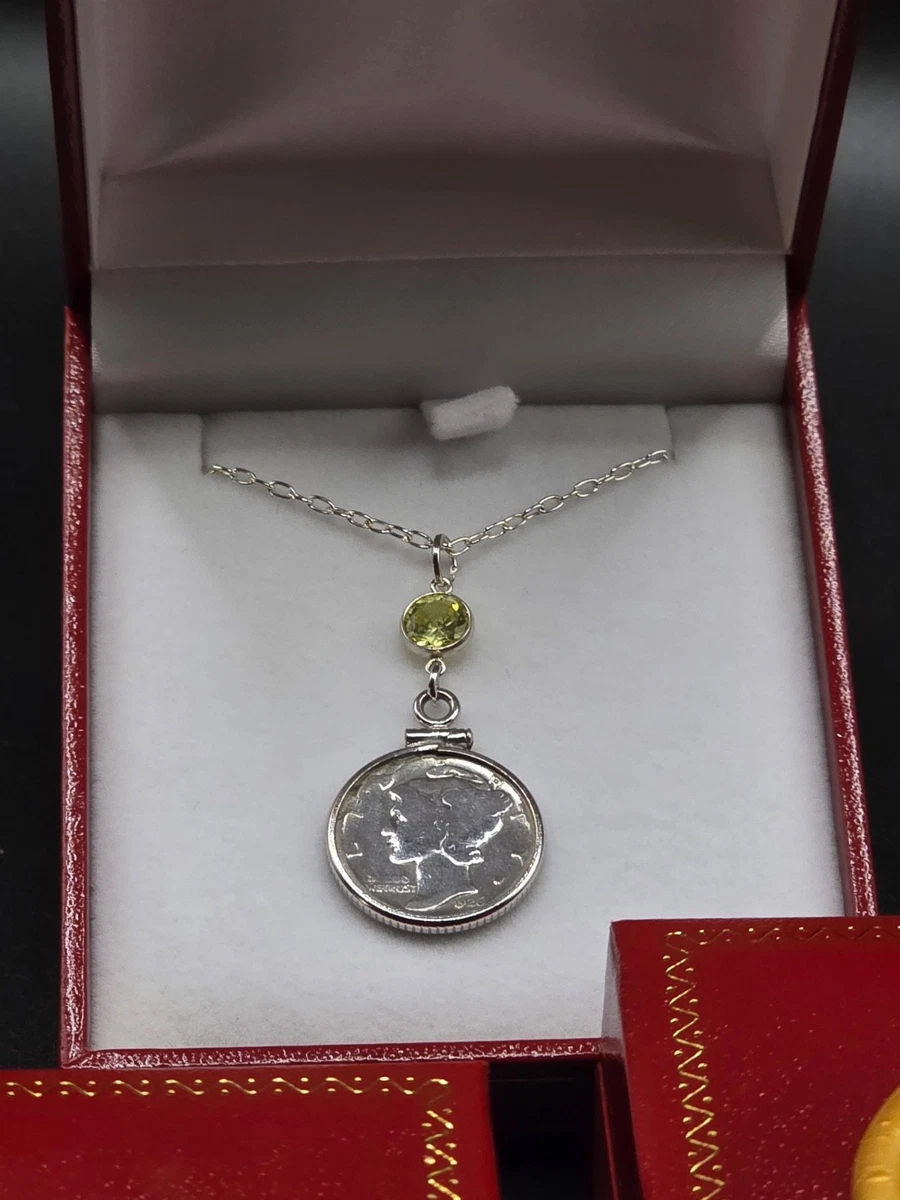 vintage coin necklace products for sale | eBay