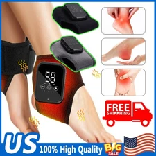 3 Mode Electric Foot Ankle Massager Pain Relief Vibration Infrared Hot Compress