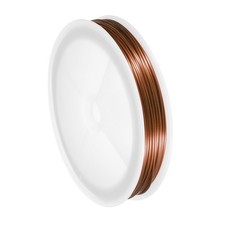 18 Gauge Copper Wire for Jewelry Making Beading Wire Brown,49FT