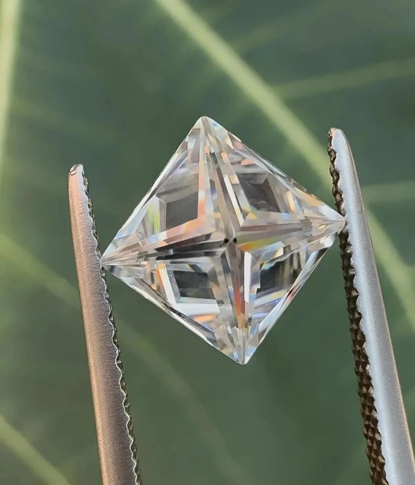 2 CT Princess Cut Loose Lab Grown Diamond Natural D Color VVS1 Clarity Y070