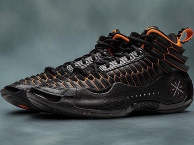 Li Ning Way of Wade 10 43 2/3 Black Dragon Limited Edition Basketball Shoes