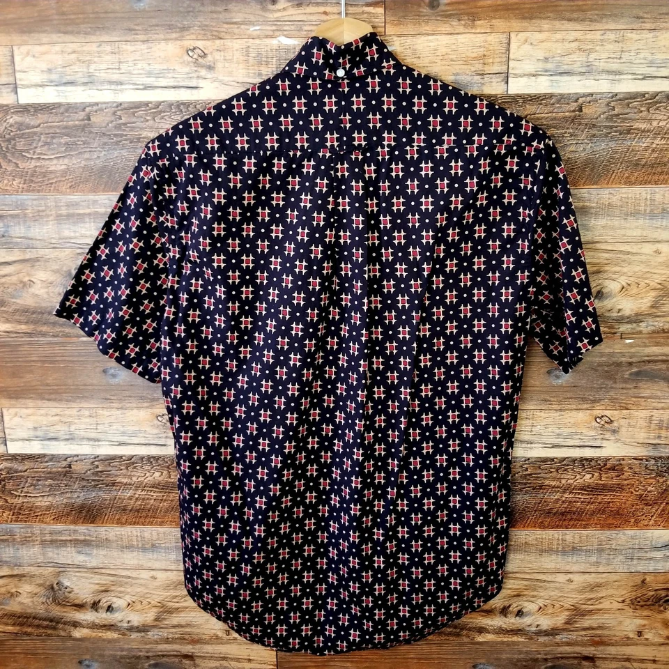 Vintage GITMAN BROS Button Down SHIRT Size S Mens Cotton Short Sleeve brown - Image 4 of 4