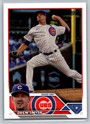 2023 Topps #535 Drew Smyly Chicago Cubs E27