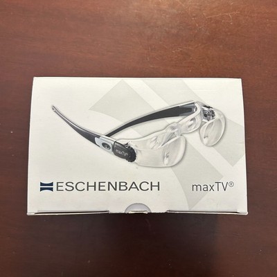 Eschenbach Max TV Glasses 2.1x Magnification 162411 User Manual Box German New