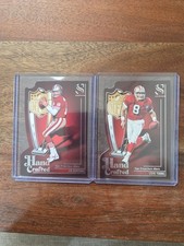 Joe Montana And Steve Young, Hand Crafted. 49er Fans. Nfl Silhouette 2026