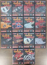 NEW Guitar Quick Licks DVD Lot Lick Library L...