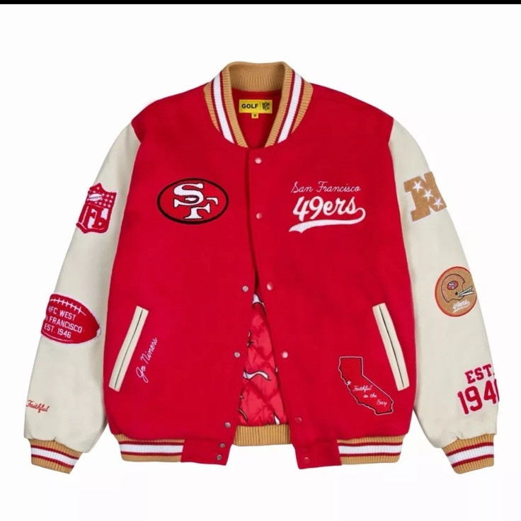 49ERS NFL ジャケット Mサイズ Gameday NFL Vintage Vtg San Francisco 49ers Jacket Mens Size