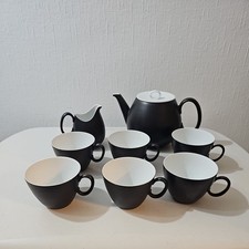 Raymond Loewy Rosenthal Continental Charcoal Bowl Rhythm Vintage Set