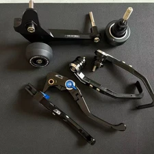 S1000RR 19-2025 FOR BMW break and clutch lever Frame slider Frame Protectors set