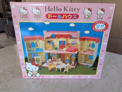 RARE 2003 Sanrio Hello Kitty Dollhouse with Characters, Furniture