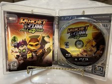 Ratchet Clank: All 4 One Sony PlayStation 3 PS3, 2011 CIB W Manual Tested