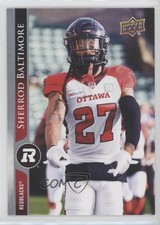 2021 Upper Deck CFL Sherrod Baltimore #95 2j2