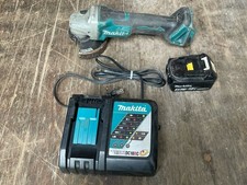 Makita 18V Brushless Paddle Switch Cut-Off/Angle Grinder XAG11, Battery, Charger