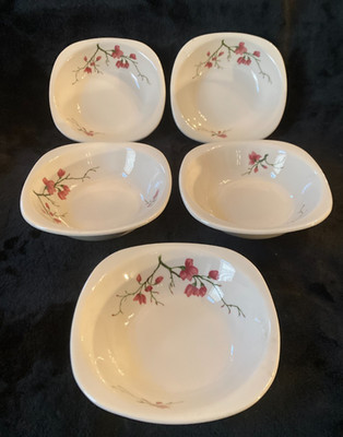 5 Vtg Trend Syracuse China Berkely (Restaurant) 5.5'' Rim Cereal Bowls....