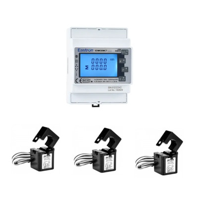 Solis RHI Hybrid Energy Meter 3 Phasen Eastron SDM630 3 Stromwandler 19%MwSt