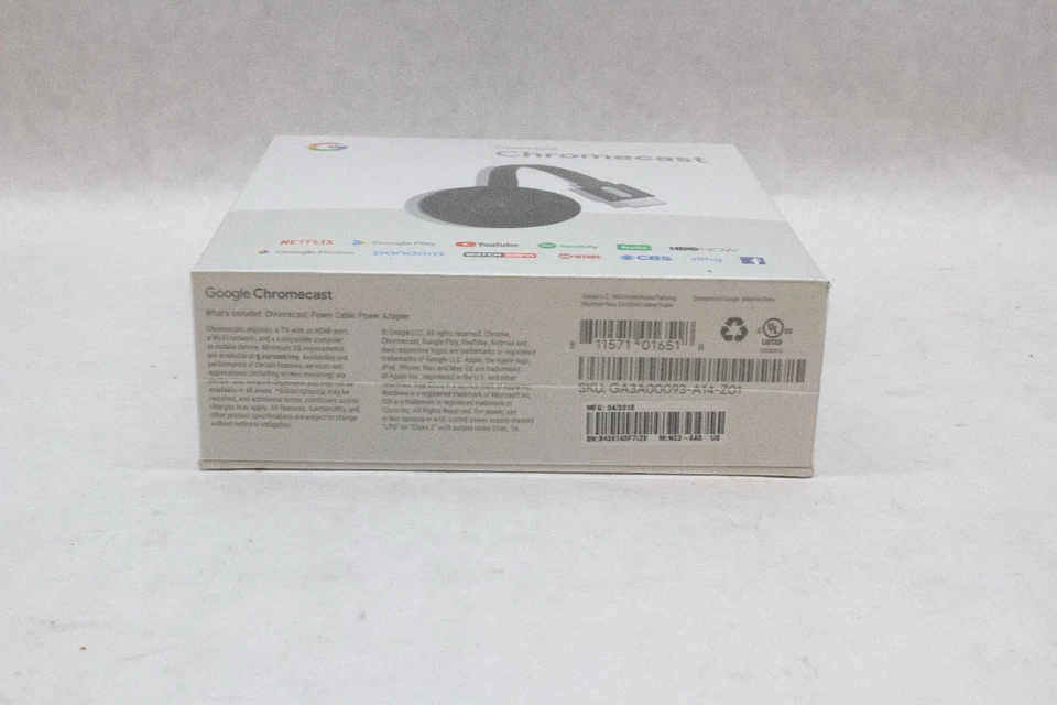 Google Chromecast (2nd Generation) HD Media Streamer - Black - Image 3 of 3