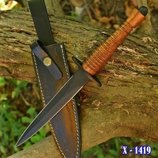 Sykes Fairbairn Army Double-Edged V42 US Dagger boot Knife WWII knife Collective