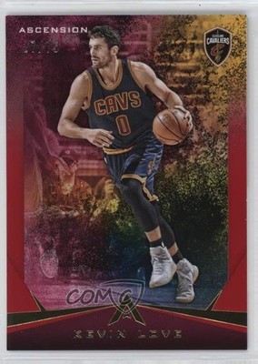 2017-18 Panini Ascension Red 27/75 Kevin Love #16 02v3