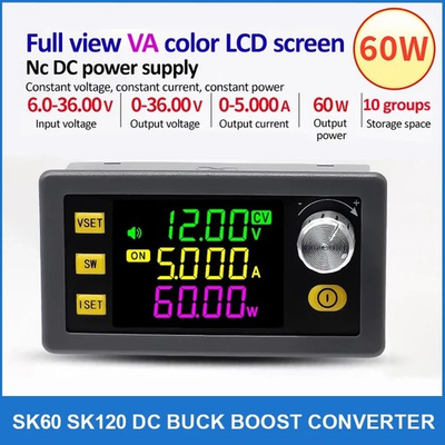 #ad XY SK60 XY SK120 DC Buck Boost Converter – Adjustable Regulated Lab Power Supp $15.65