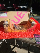 Limited Edition FuelTV Half-Pipe Ramp and Board Brand New