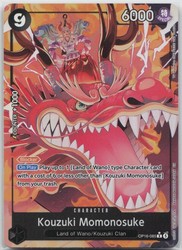 Kouzuki Momonosuke OP16-085 Alternate Art Rare The Time of Battle One Piece TCG