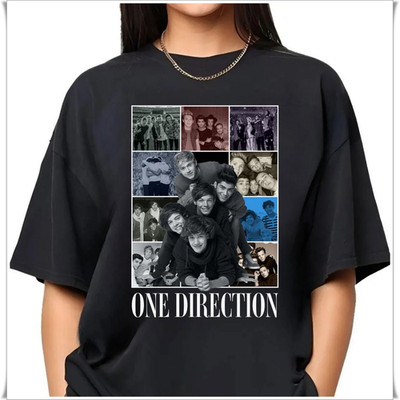 Vintage One Direction Concert T-shirt, Short Sleeve For Fan's, Size S to 5XL