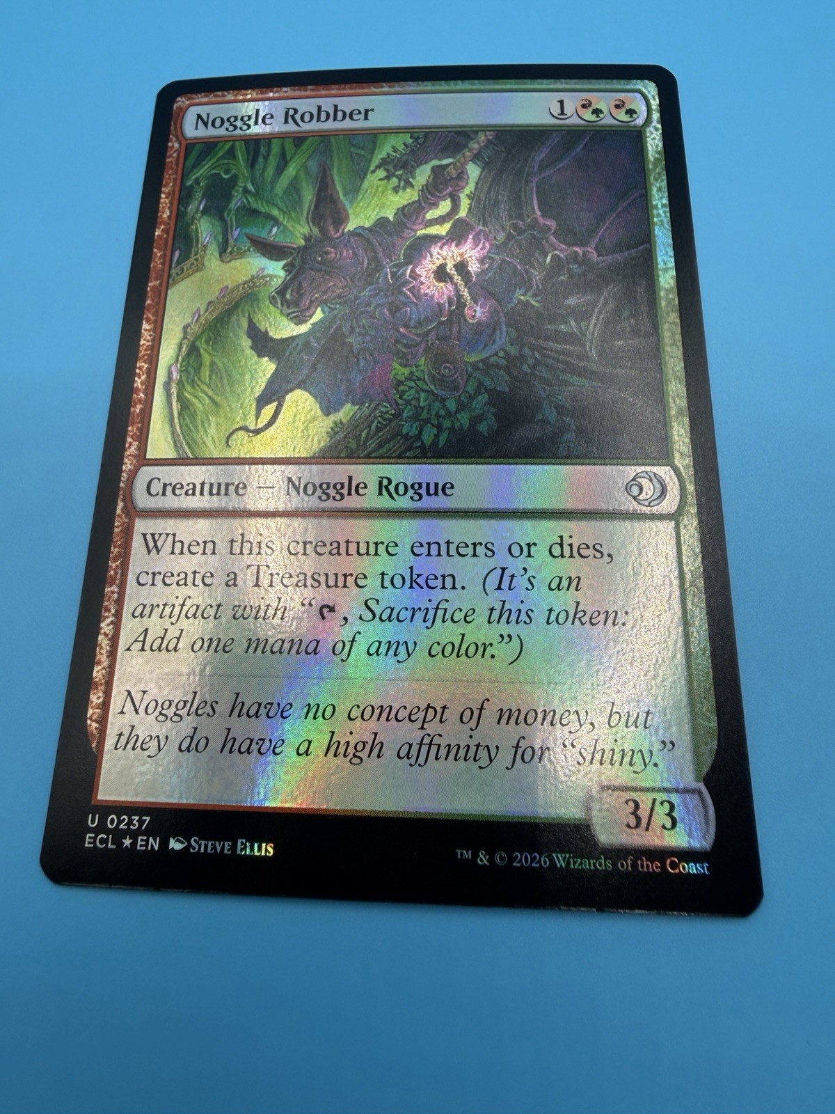 Noggle Robber U 0237 Lorwyn Eclipsed MTG NM/M ECL FOIL