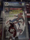 Amazing Spider-Man #361  CGC 9.8 White Pg 1st Carnage, custom label