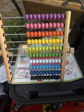 Abacus Used Good Looking Childs Toy