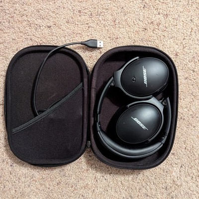 Bose QuietComfort 45 Noise Canceling Bluetooth Headphones - Black (437310)