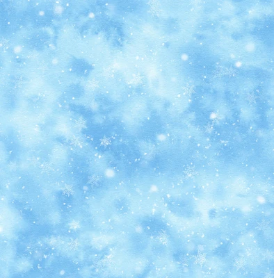 FOREVER CRAFTING UK Winter Snowflakes! Christmas Blue Fabric Fat & Long Quarters Metres 100% Cotton!