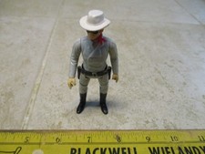 VTG 1980 Lone Ranger 3.75" Action Figure Gabriel Toys LRTV Hong Kong Gray O81
