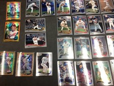 2002 Topps Chrome Baseball Lot (30+) Cards w/ Gold Refractors Prospect GET ALL!