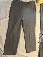 Atelier Gardeur Womens Grey Polyester Blend Trousers Size 16S #72
