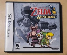 The Legend Of Zelda: Spirit Tracks. Nintendo DS game in case.