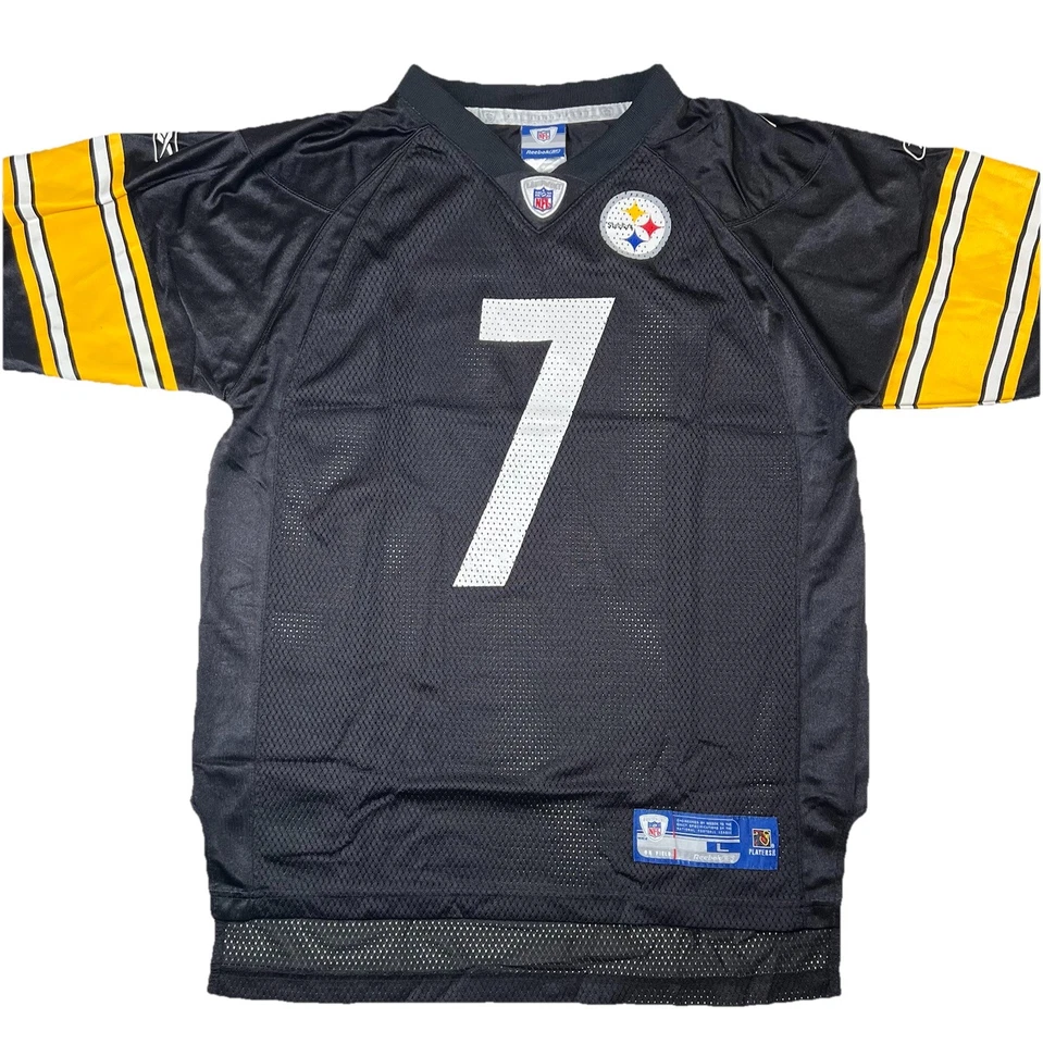 Camiseta deportiva vintage grande de Ben Roethlisberger de los Pittsburgh Steelers para jóvenes Reebok Foto 2 de 4
