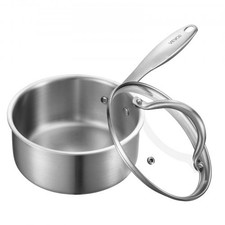 HOT/ 1.5 QT Saucepan,Stainless Steel Saucepan...