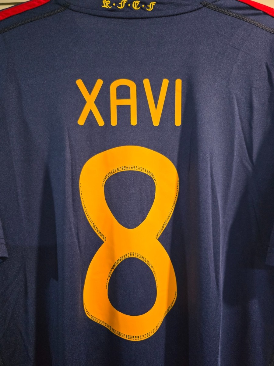SPAIN AWAY - World Cup 2010 - Football Soccer - XAVI # 8 - 2XL