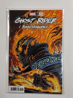 Ghost Rider Final Vengeance #1 Chad Hardin Variant Signed w/COA