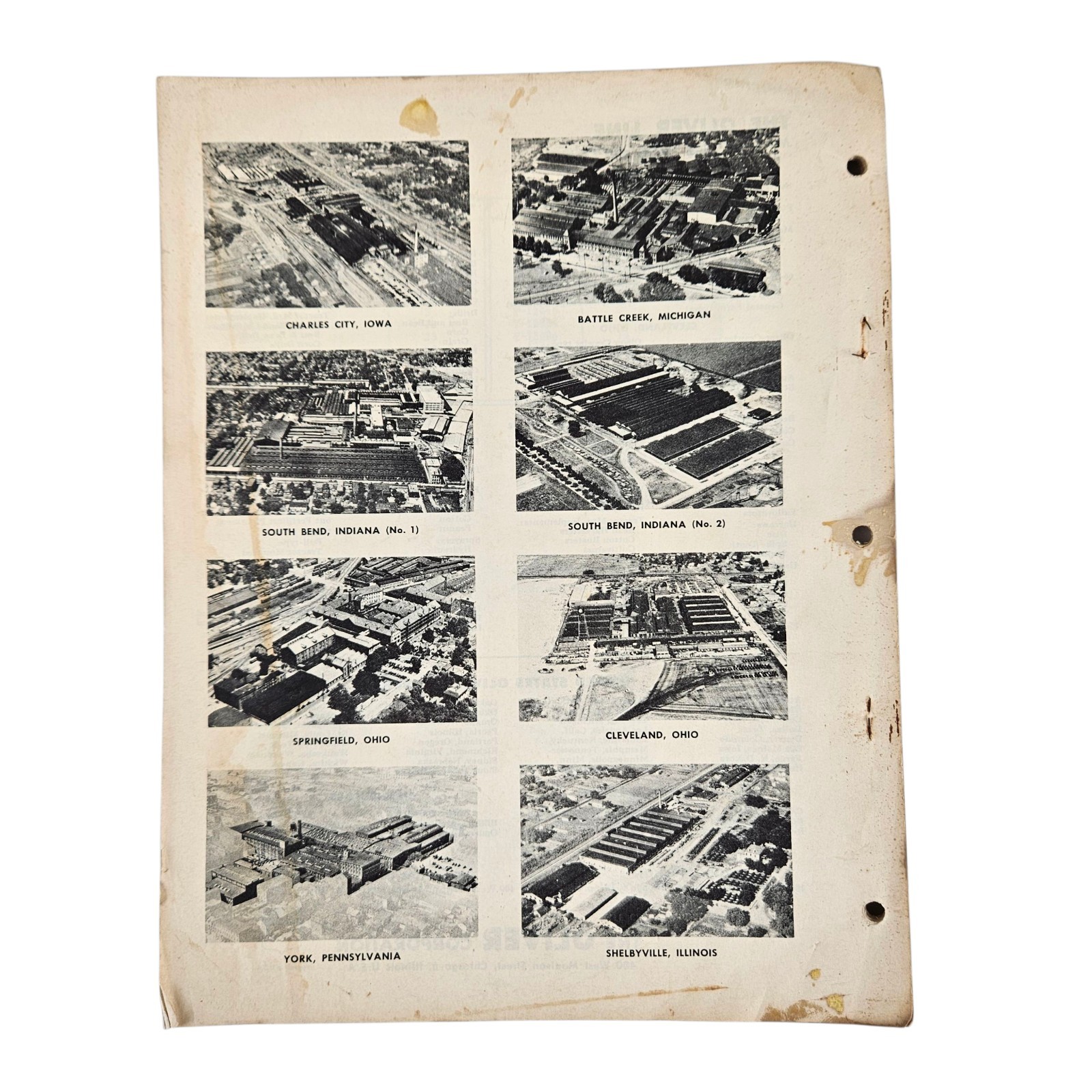 Oliver Parts Book for No. 7 Oliver Superior Spreader Form S3-9-W1-1 Orig Print