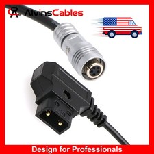 Power Cable for PORTKEYS LH5P LH5H Monitor 5Pin Aviation Female to D-tap 55cm