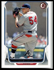 2014 Bowman #152 Kris Medlen Atlanta Braves