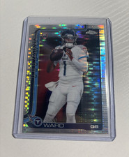 2025 Topps Chrome Football Cam Ward Rookie #314 Tennessee Titans RC NFL