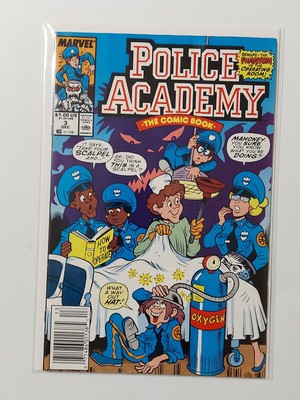 Police Academy 3 Vf- Condition Newsstand Edition 1989