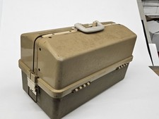 Vintage Plano 6 Fächer Kunststoff Angelgeräte Box 8600