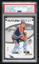 2020-21 SP Signature Edition Legends 44/99 Jari Kurri #393 PSA 8 Auto HOF 01g1